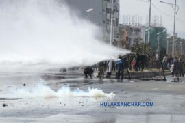 १० तस्बिरमा ‘रणभूमी’ बनेकाे बानेश्वर क्षेत्र