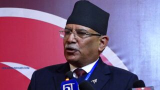 एमसीसीबारे प्रचण्डले भने- पैसा दिनेले खुरुखुरु दिए हुने नि ! यसाे गर्, त्यसाे गर् भन्नपर्छ ?