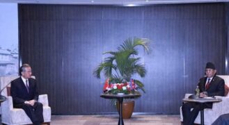 नेपाली भूमि चीनविरुद्ध प्रयोग हुन नदिने प्रचण्डको प्रतिबद्धता, वाङसँगकाे भेटमा के-के भए कुराकानी ?