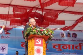 माओवादी पतनकाे बाटाेमा छ : बादल