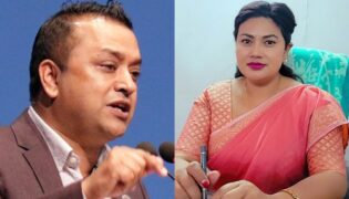 गगन थापालाई शान्ता चाैधरीकाे प्रश्न : तपाईंमा पनि मानवता हराउन लागेकाे हाे कि !