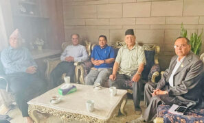 फेरि छलफलमा जुटे तत्कालीन नेकपाका ५ नेता