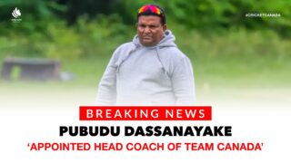 पुबुदु दासानायके क्यानडाको मुख्य प्रशिक्षकमा नियुक्त