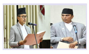 राजेन्द्र लिङ्देनकाे ‘भ्रष्ट्राचार कसम’ र शहरी विकास मन्त्रीमा विक्रम पाण्डेकाे नियुक्ति !