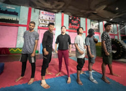 फिल्म‘दान्भी’का लागि एक्सन सिक्दै पूजा