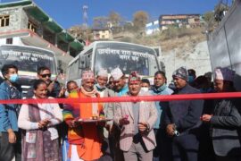 मुगुमा नगरबस सञ्चालनबाट स्थानीय हर्षित