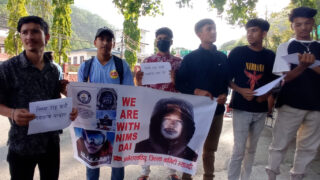 Protest in Beni, Myagdi in Support of ‘Nims Dai’