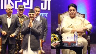 …जाँदाजाँदै ओलीले भने – विद्याजी राम्रै बोल्नुहुन्छ !