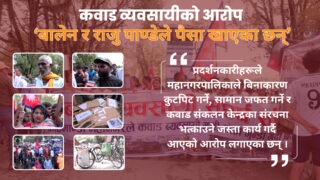 कवाड व्यवसायीको आरोप– बालेन र राजु पाण्डेले पैसा खाए